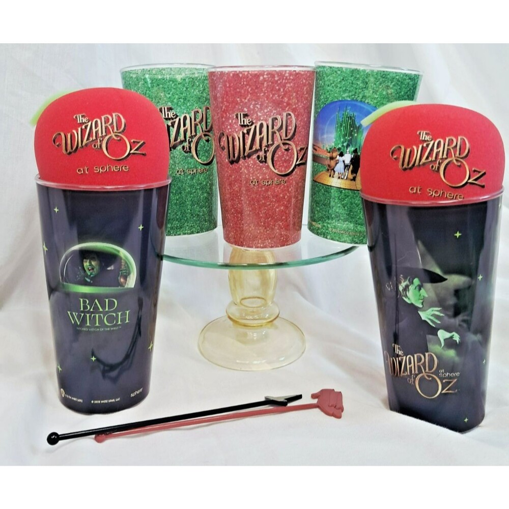 The Sphere Wizard of Oz Falling Apple, Cups, Drink Sticks and Bag Set Combo